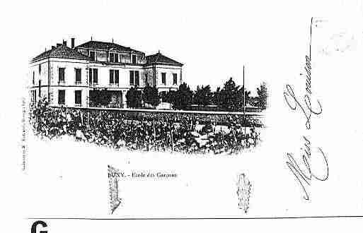 Ville de BUXY Carte postale ancienne