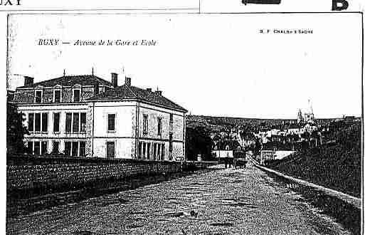 Ville de BUXY Carte postale ancienne