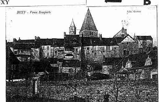 Ville de BUXY Carte postale ancienne