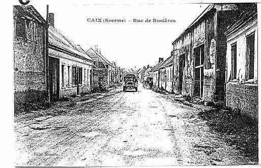 Ville de CAIX Carte postale ancienne Ville de CAIX Carte postale ancienne
