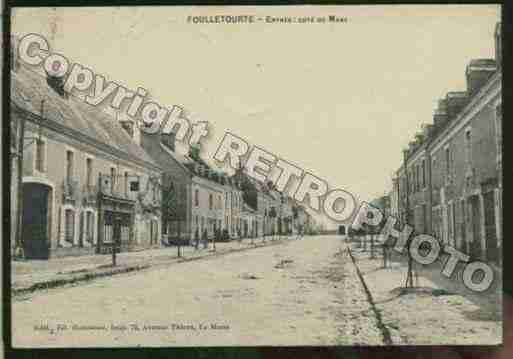 Ville de CERANSFOULLETOURTE Carte postale ancienne