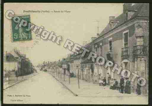 Ville de CERANSFOULLETOURTE Carte postale ancienne