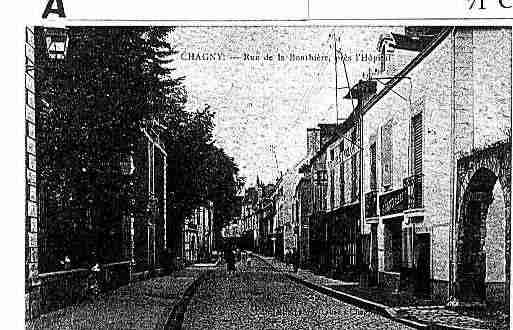 Ville de CHAGNY Carte postale ancienne