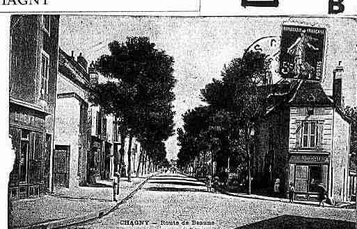 Ville de CHAGNY Carte postale ancienne