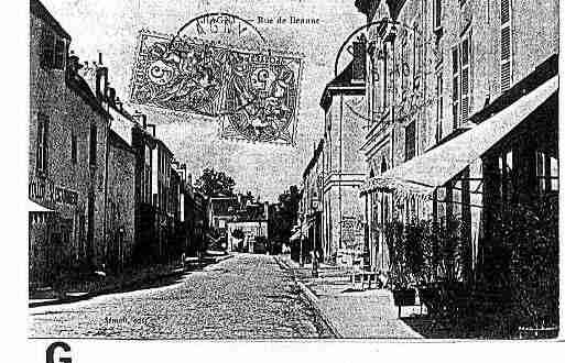 Ville de CHAGNY Carte postale ancienne