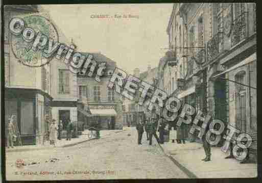 Ville de CHAGNY Carte postale ancienne