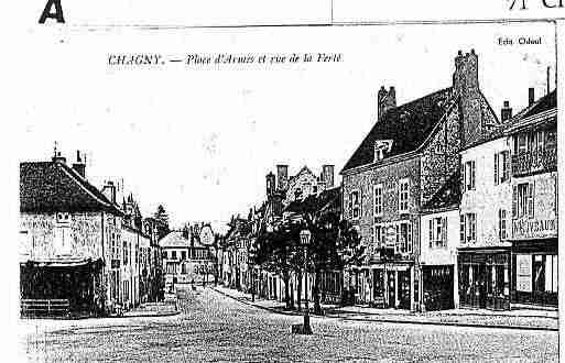 Ville de CHAGNY Carte postale ancienne Ville de CHAGNY Carte postale ancienne
