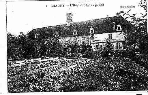 Ville de CHAGNY Carte postale ancienne