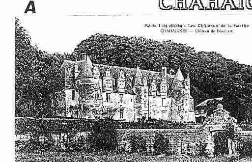 Ville de CHAHAIGNES Carte postale ancienne