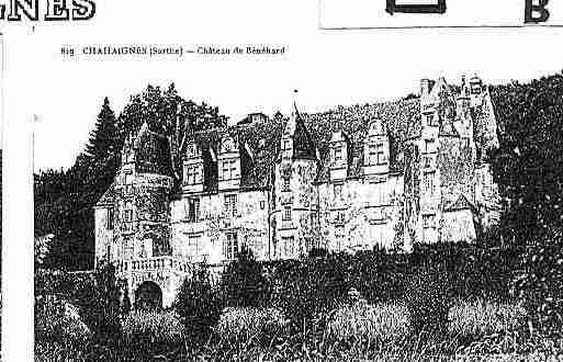 Ville de CHAHAIGNES Carte postale ancienne
