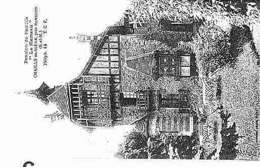 Ville de CHAILLYENBIERE Carte postale ancienne
