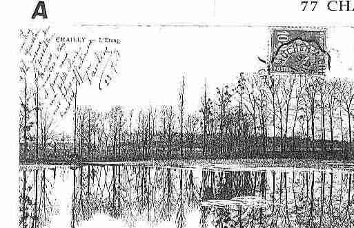 Ville de CHAILLYENBRIE Carte postale ancienne