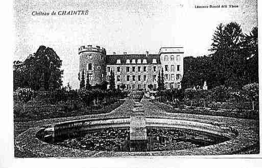 Ville de CHAINTRE Carte postale ancienne