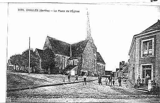 Ville de CHALLES Carte postale ancienne