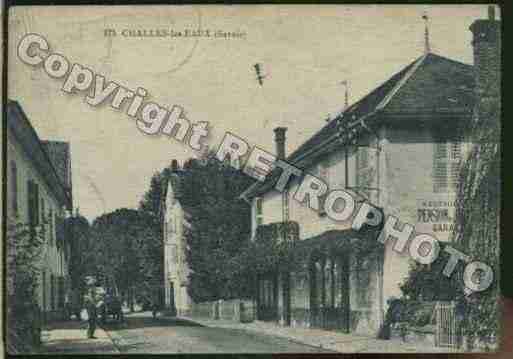 Ville de CHALLESLESEAUX Carte postale ancienne