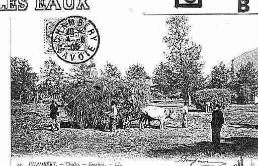 Ville de CHALLESLESEAUX Carte postale ancienne