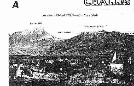 Ville de CHALLESLESEAUX Carte postale ancienne Ville de CHALLESLESEAUX Carte postale ancienne