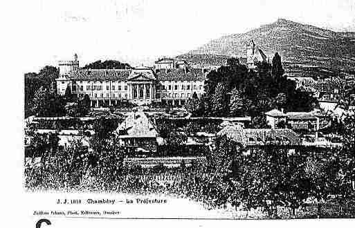 Ville de CHAMBERY Carte postale ancienne