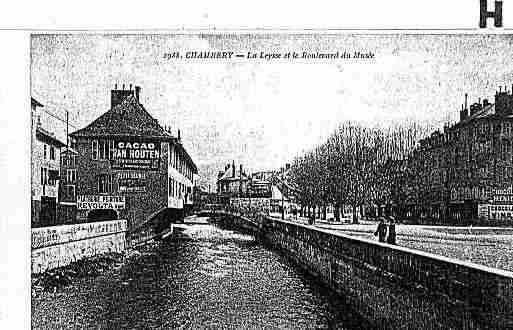 Ville de CHAMBERY Carte postale ancienne