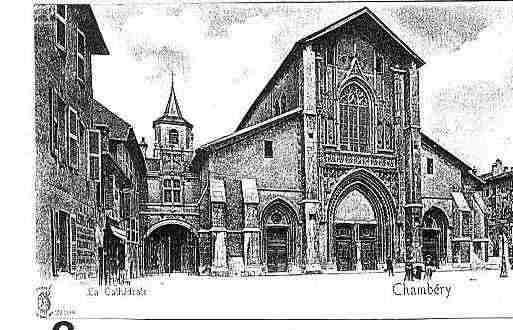 Ville de CHAMBERY Carte postale ancienne