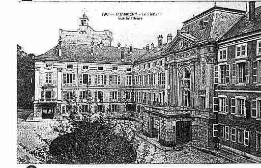 Ville de CHAMBERY Carte postale ancienne