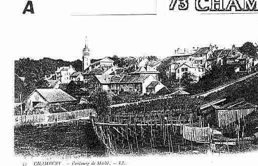 Ville de CHAMBERY Carte postale ancienne