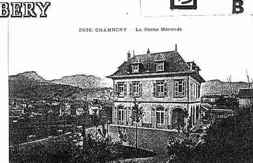 Ville de CHAMBERY Carte postale ancienne