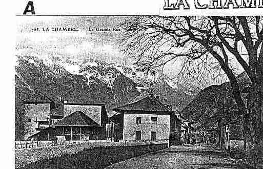 Ville de CHAMBRE(LA) Carte postale ancienne