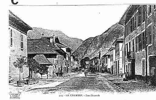 Ville de CHAMBRE(LA) Carte postale ancienne