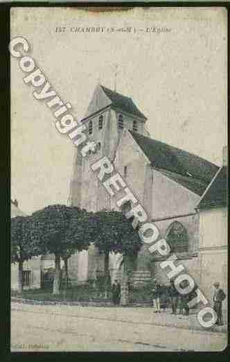 Ville de CHAMBRY Carte postale ancienne