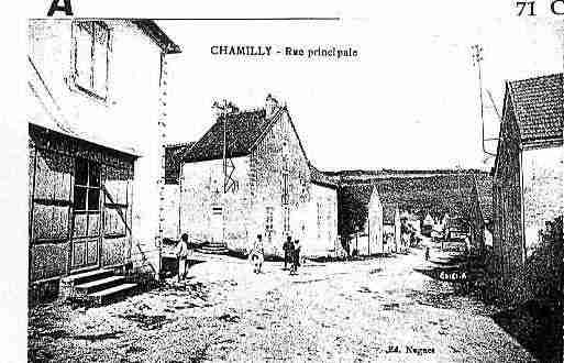 Ville de CHAMILLY Carte postale ancienne