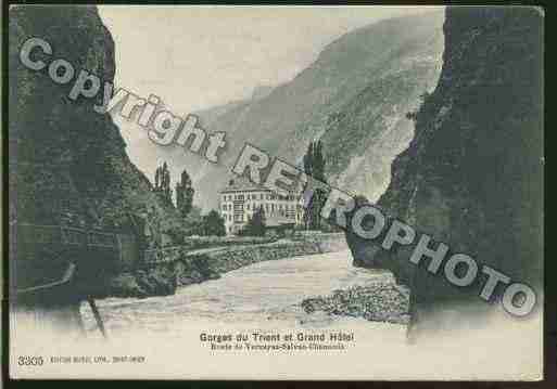 Ville de CHAMONIXMONTBLANC Carte postale ancienne