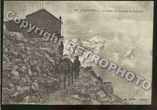 Ville de CHAMONIXMONTBLANC Carte postale ancienne