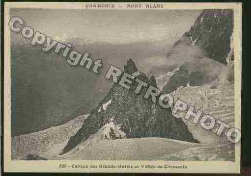 Ville de CHAMONIXMONTBLANC Carte postale ancienne