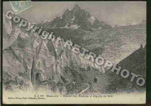 Ville de CHAMONIXMONTBLANC Carte postale ancienne