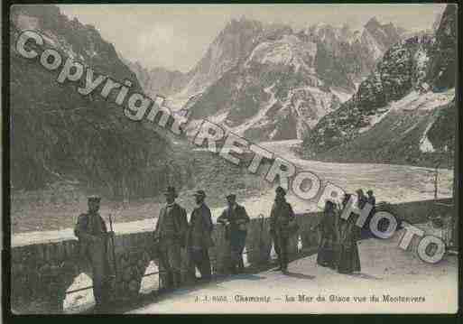 Ville de CHAMONIXMONTBLANC Carte postale ancienne