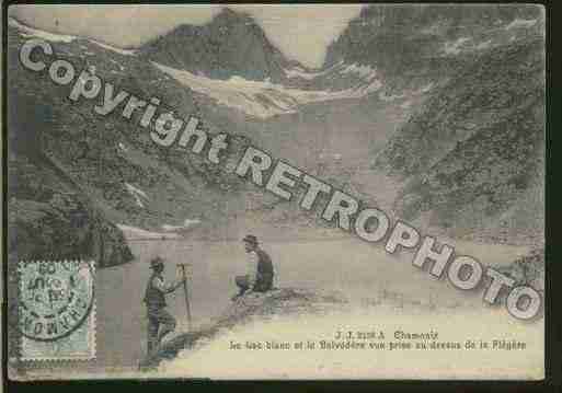 Ville de CHAMONIXMONTBLANC Carte postale ancienne