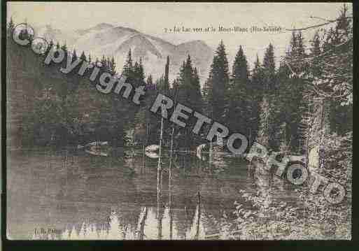 Ville de CHAMONIXMONTBLANC Carte postale ancienne