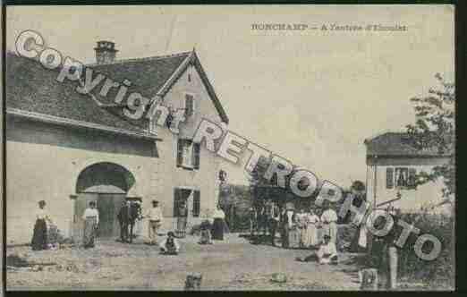 Ville de CHAMPAGNEY Carte postale ancienne