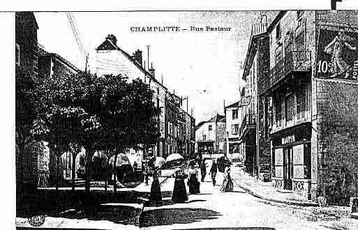 Ville de CHAMPLITTE Carte postale ancienne