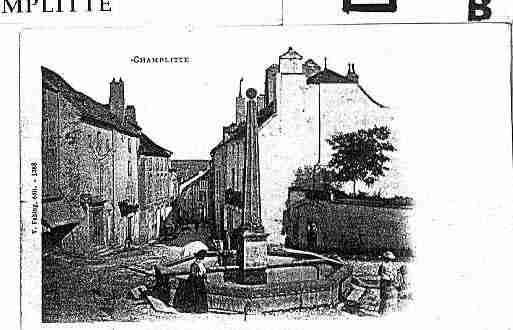 Ville de CHAMPLITTE Carte postale ancienne