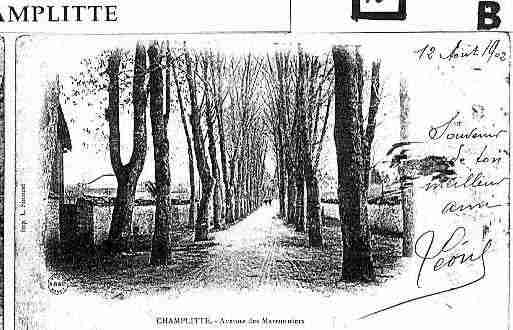 Ville de CHAMPLITTE Carte postale ancienne