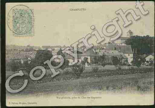 Ville de CHAMPLITTE Carte postale ancienne