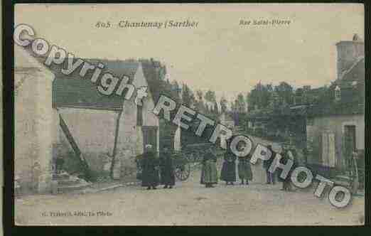 Ville de CHANTENAYVILLEDIEU Carte postale ancienne