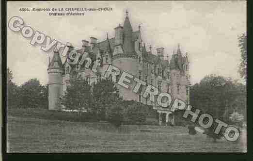 Ville de CHAPELLEAUXCHOUX(LA) Carte postale ancienne