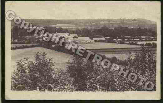 Ville de CHAPELLEAUXCHOUX(LA) Carte postale ancienne