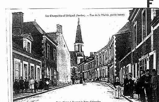 Ville de CHAPELLED\'ALIGNE(LA) Carte postale ancienne