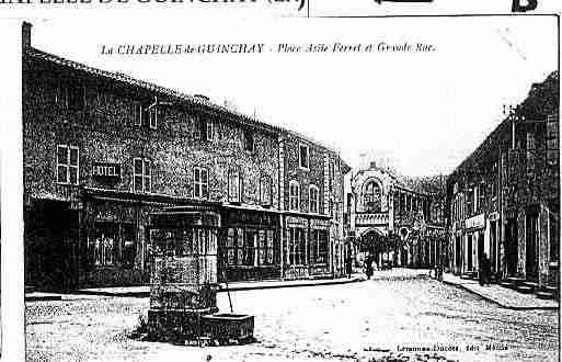 Ville de CHAPELLEDEGUINCHAY(LA) Carte postale ancienne