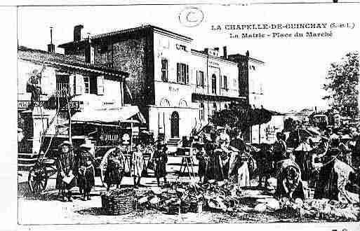 Ville de CHAPELLEDEGUINCHAY(LA) Carte postale ancienne