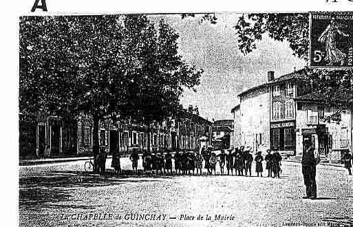Ville de CHAPELLEDEGUINCHAY(LA) Carte postale ancienne Ville de CHAPELLEDEGUINCHAY(LA) Carte postale ancienne